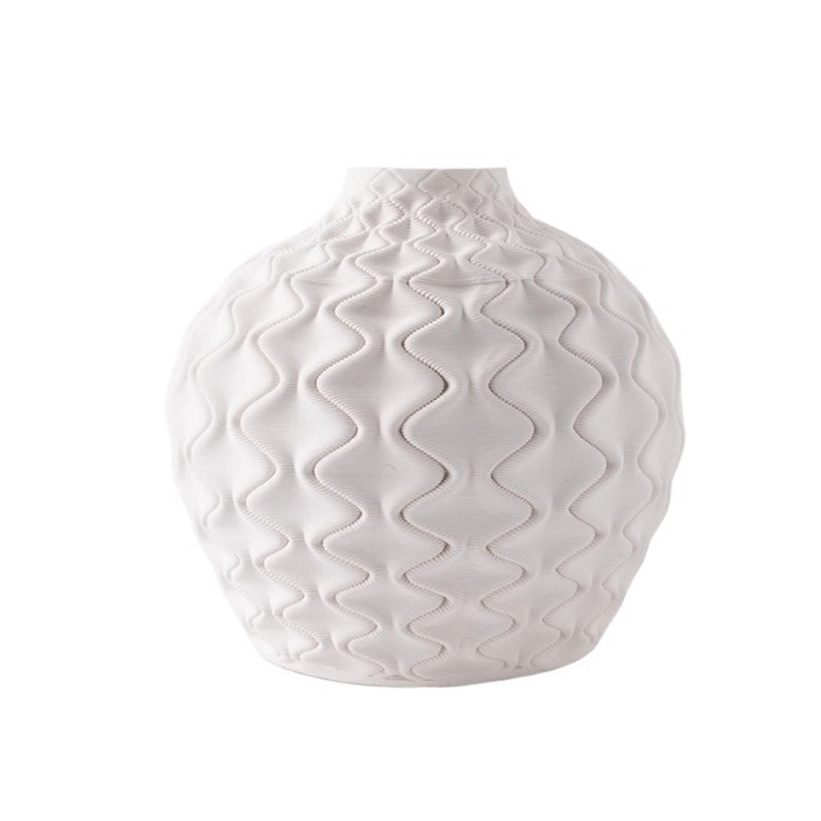 flower vase Ceramic Vase with Geometric Pattern for Flowers and Pampas Grass Home Décor Table Centerpieces