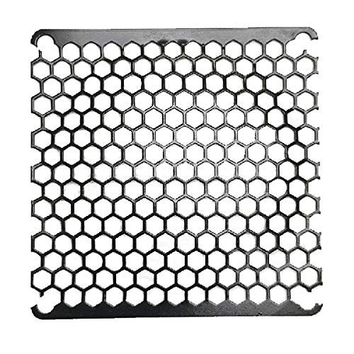 Coolerguys 92mm Honeycomb Black Metal Grill