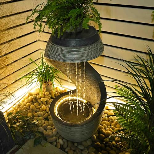 Serbilhome Water Fountain Outdoor Fountains Garden thumb #1