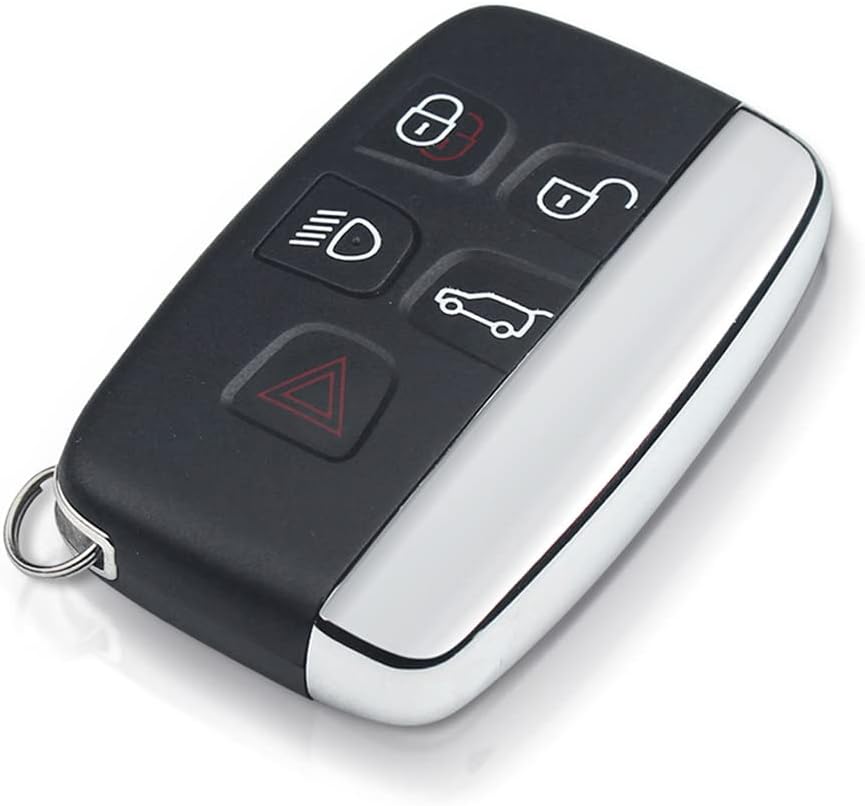 5 Button Car Key Fob Cover Replacement For Range Rover Sport Evoque Land Rover Discovery 4 Freelander Jaguar Remote Key Case Shell