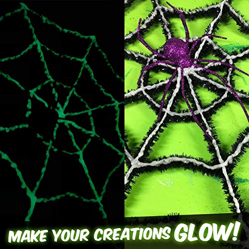 Surebonder Glow in The Dark Hot Glue Sticks Mini Size 4" - 15 Pack