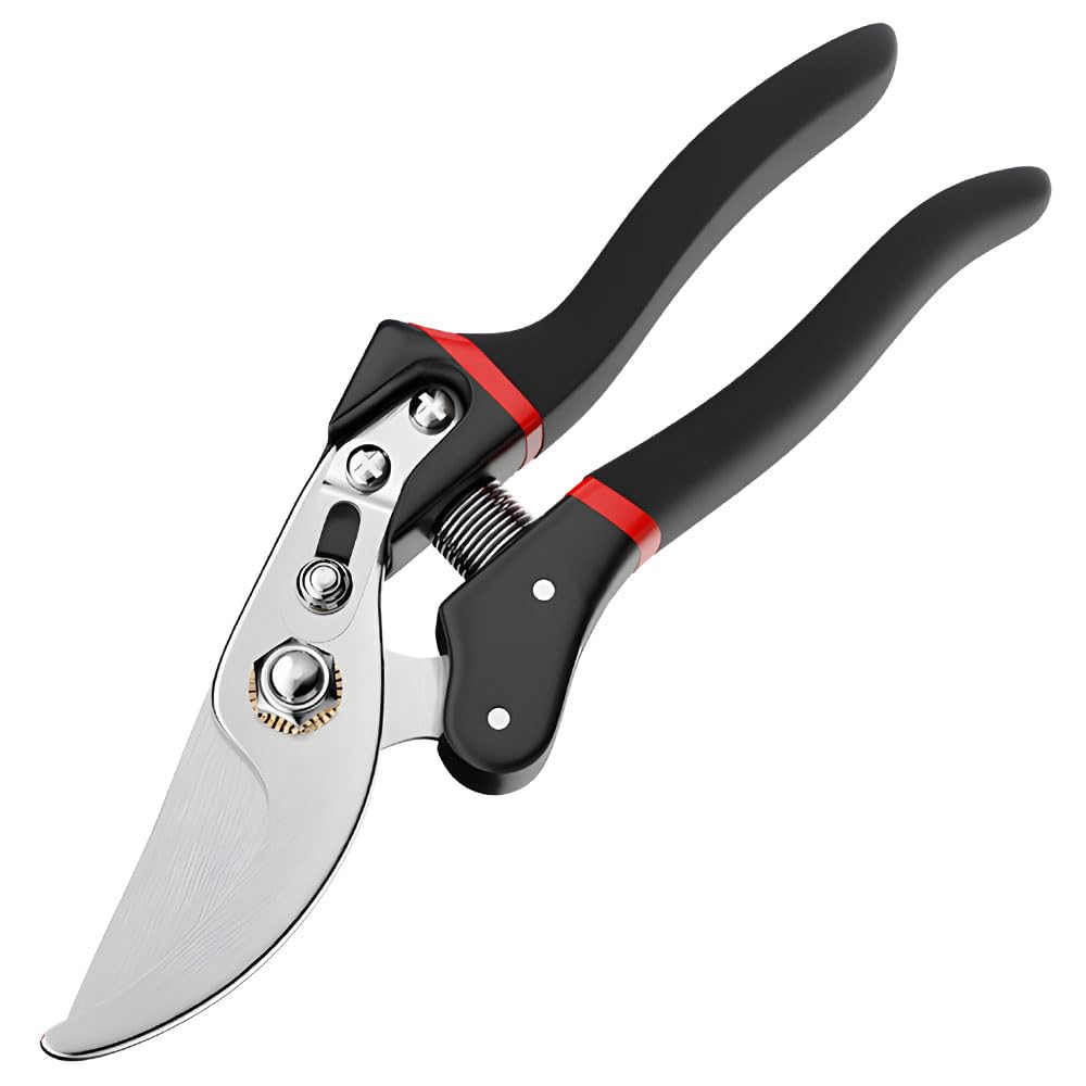 Gaizoihium Garden Scissors Pruning Shears Secateurs Pruning Scissors Gardening-Essentials Branch Cutters Secateurs Heavy Duty Garden Accessories Tools For Gardening Clippers For Plants Gardening Trimming