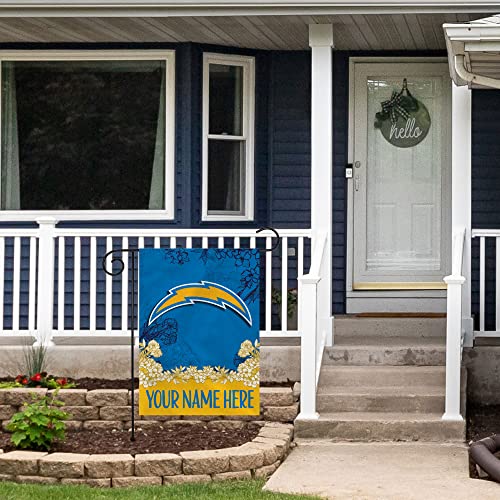 Image of Rico Industries NFL Standard /Primary Personalized 13 inch x 18 inch Double Sided Garden Flag