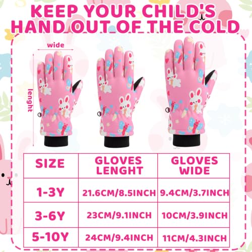 Image of Boao Winter Snow Ski Glove for Kid Waterproof