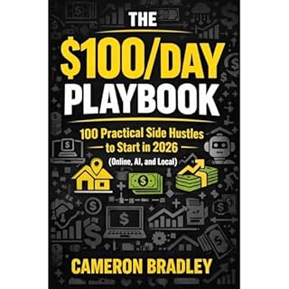 The $100/Day Playbook Audiobook By Cameron Bradley cover art