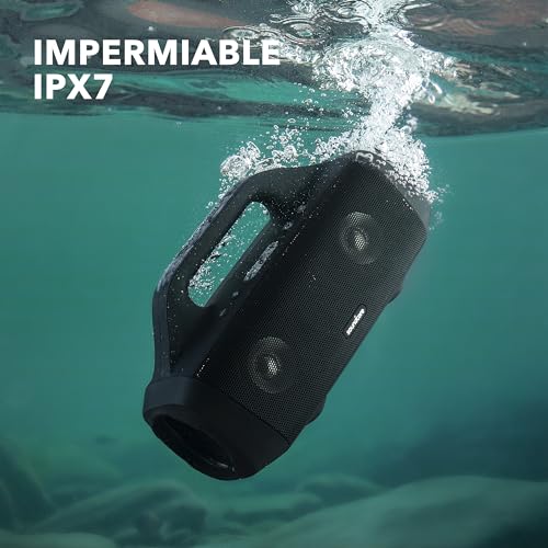 Soundcore A3118011 Anker Motion Boom Waterproof Bluetooth Speaker With Titanium Drivers, Bassup Technology, Ipx7, 24H Playtime, App, Built-In Handle, Outdoor Speaker thumb #4