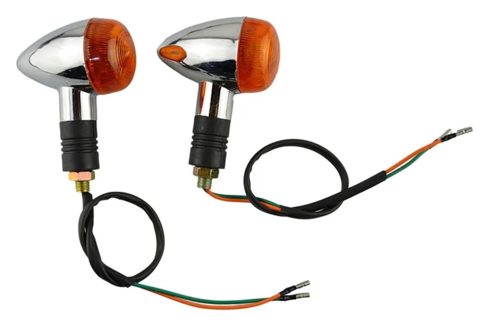 Indicatore Direzione Anteriore per Suzuki per GSX250 per GSX400 Moto Freccia Indicatore di Direzione Lampada Stop