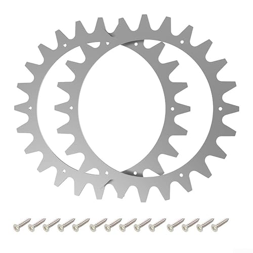 Lot de 4 pointes hors route pour tondeuses Mcculloch pour