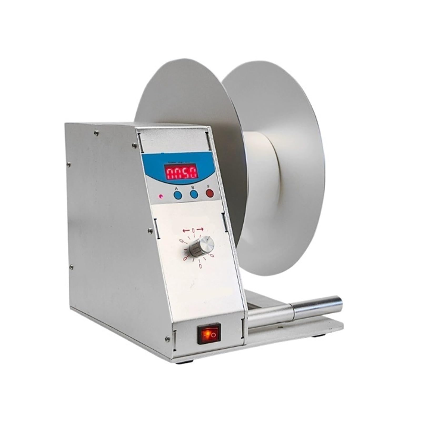 Cable Reel， Automatic Label Rewinding Machine, Bidirectional, Self-Adhesive Barcode Garden Hose
