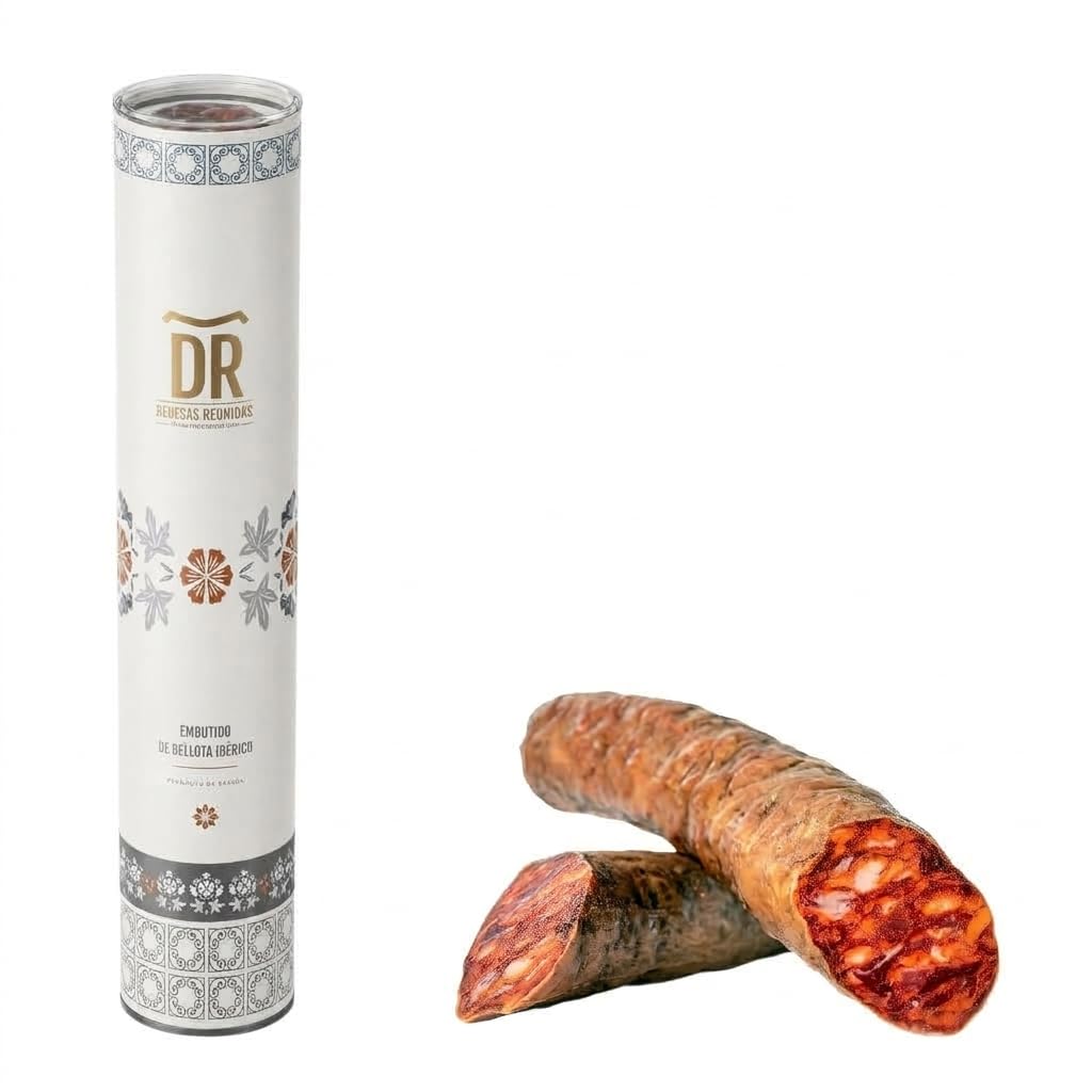 Dehesas Reunidas Saucisson ibérique de Bellota Cular, pièce entière - 100% porc ibérique, affinage artisanal