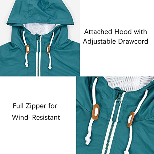 Image of MADHERO Mens Windbreaker Jacket Lightweight 90s Retro Wind Breakers