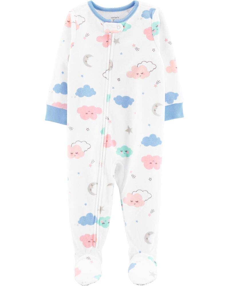 Carter's Pyjama à pattes en polaire nuage pour petites filles