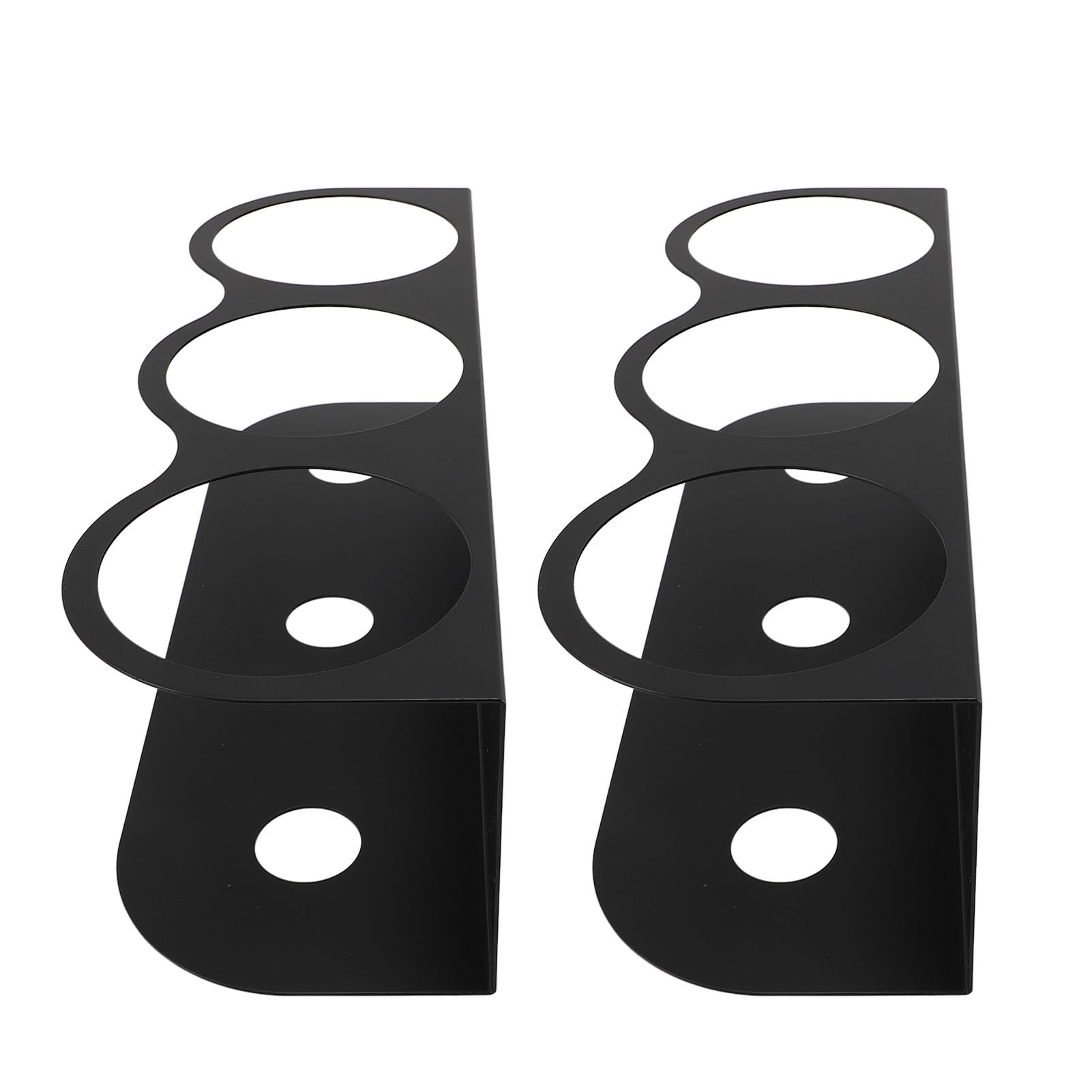 Soporte para Latas de Spray de Hierro Resistente Montado en la Pared, Organizador Eficiente para Garaje y Espacio de Trabajo, Juego de 2 para Almacenamiento de Botellas de Spray, Baño y