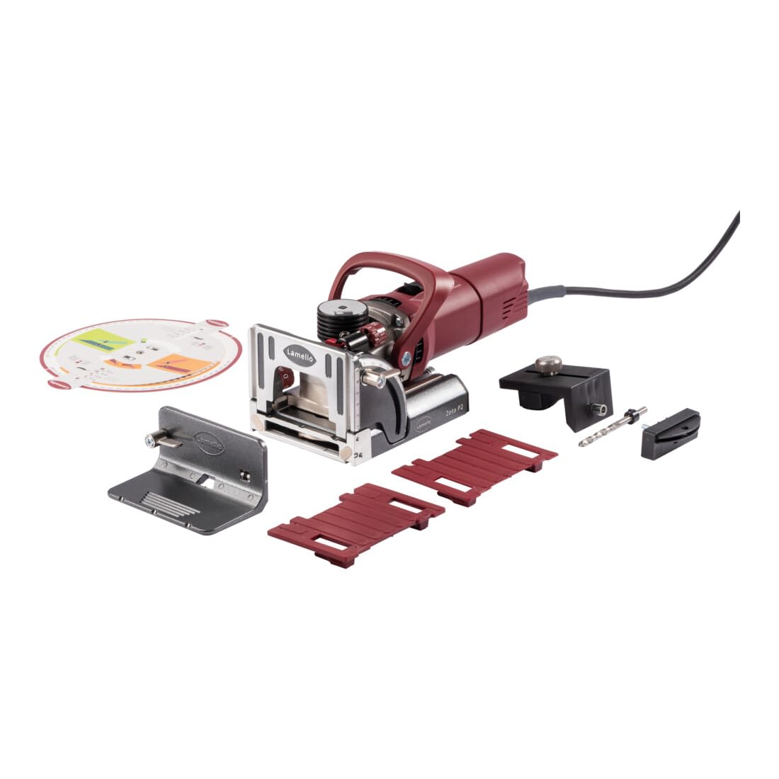 Lamello Zeta P2 Fraiseuse à rainurer DP fiche type F Schuko en Systainer3M