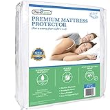 Mattress Bed Protector by Premo Guard - Queen Size - Premium Quality - Hypoallergenic - 100%...