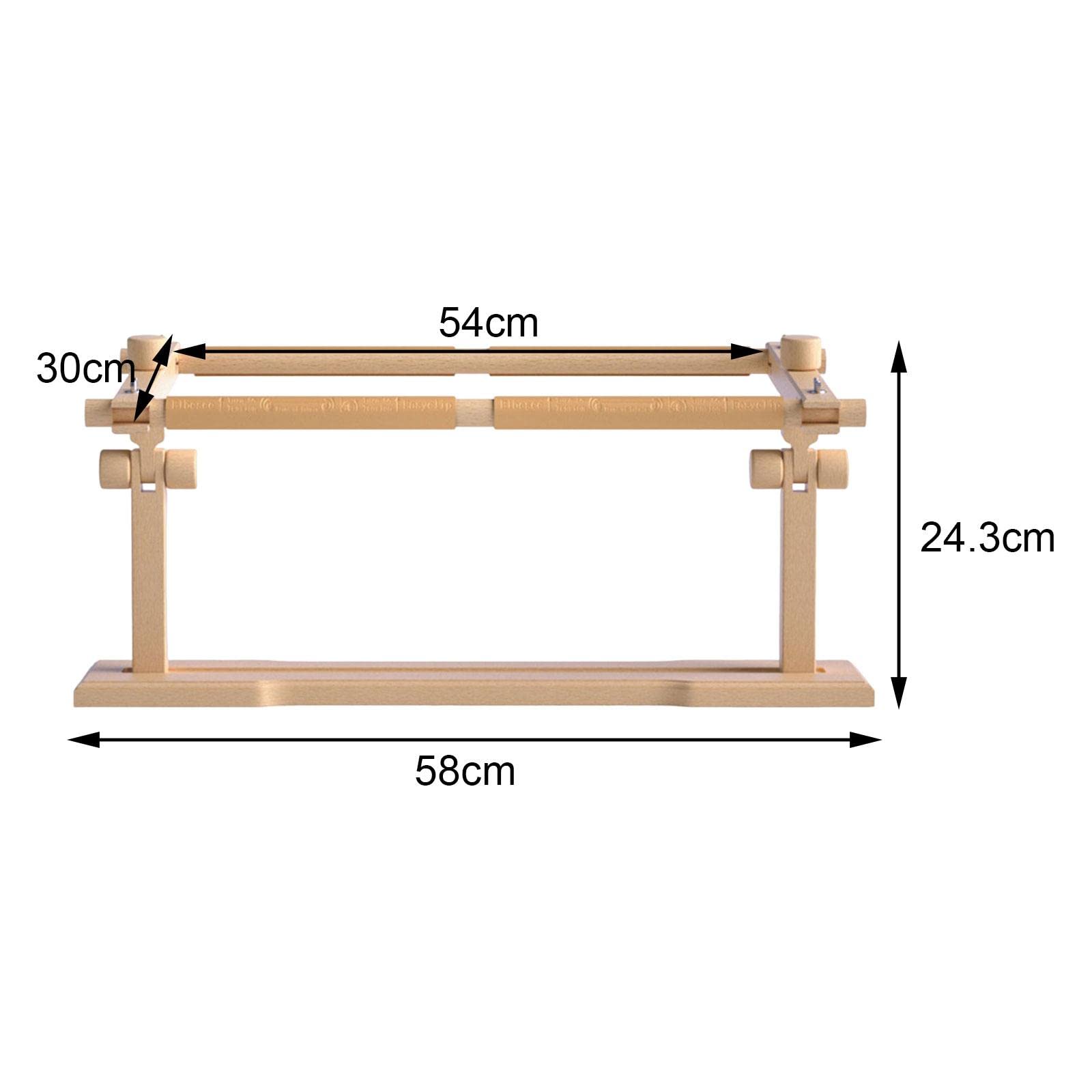 Bastidor para Soporte Ajustable de Madera Marco de Bordado Grande para Colocar en Mesa Marco para Acolchado Artesanal Adecuado para