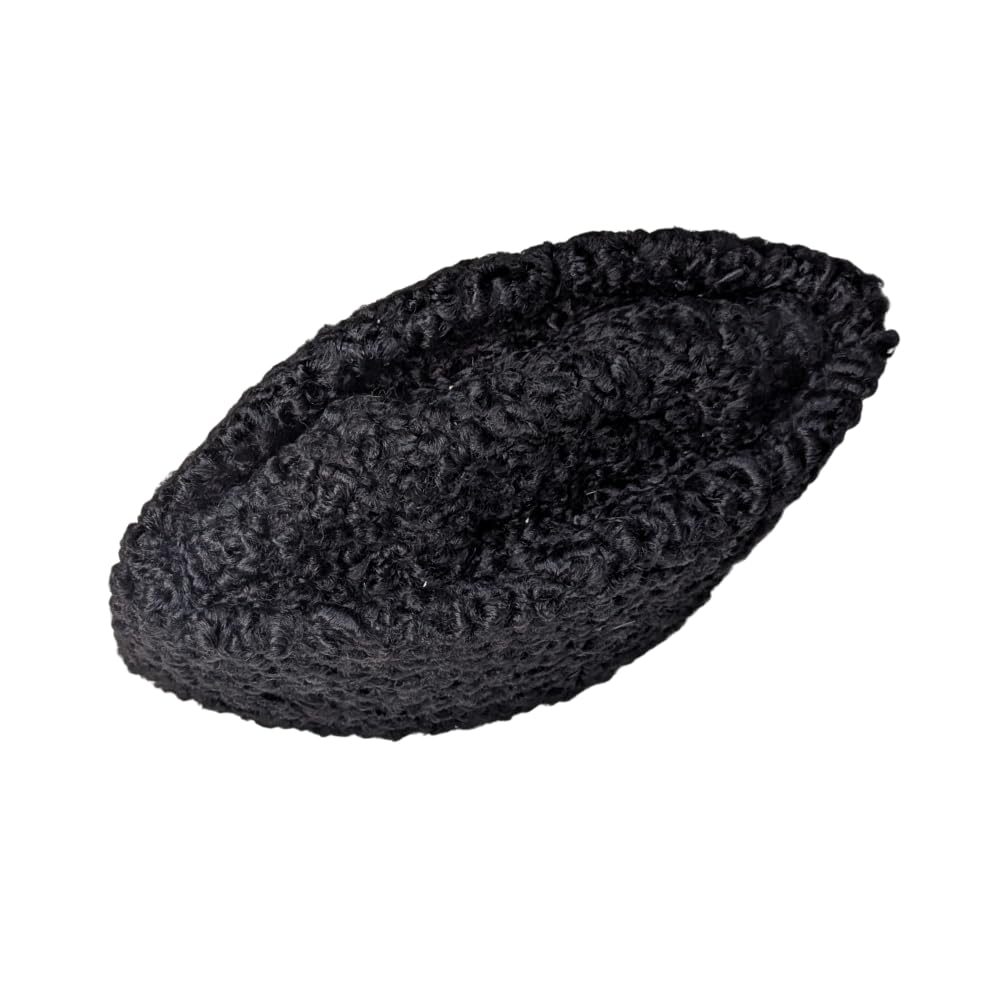PERMIUM QALIB Made KARAKULI Cap Handmade Original Sheepskin Leather Traditional Diplomat Style Kashmiri Cap-image-34