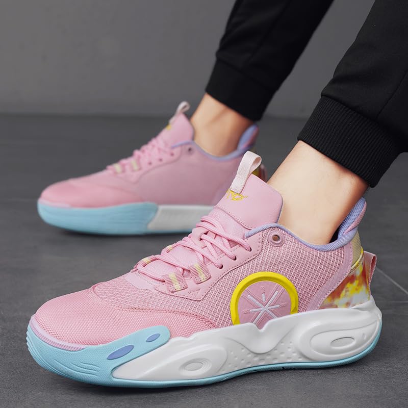 Zapatos de baloncesto duraderos que absorben golpes y evitan el sudor en jóvenes jugadores 5