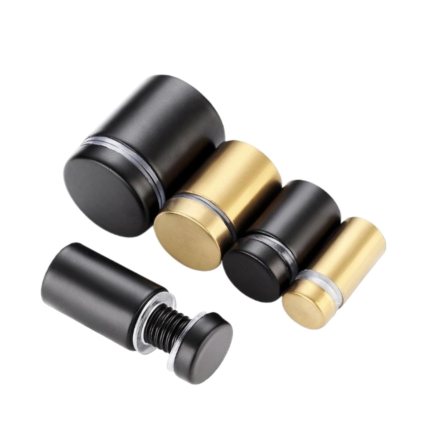 Tornillo de fijación para vallas publicitarias, Hardware de tornillos fijación cartelera acrílica acero inoxidable 12 piezas