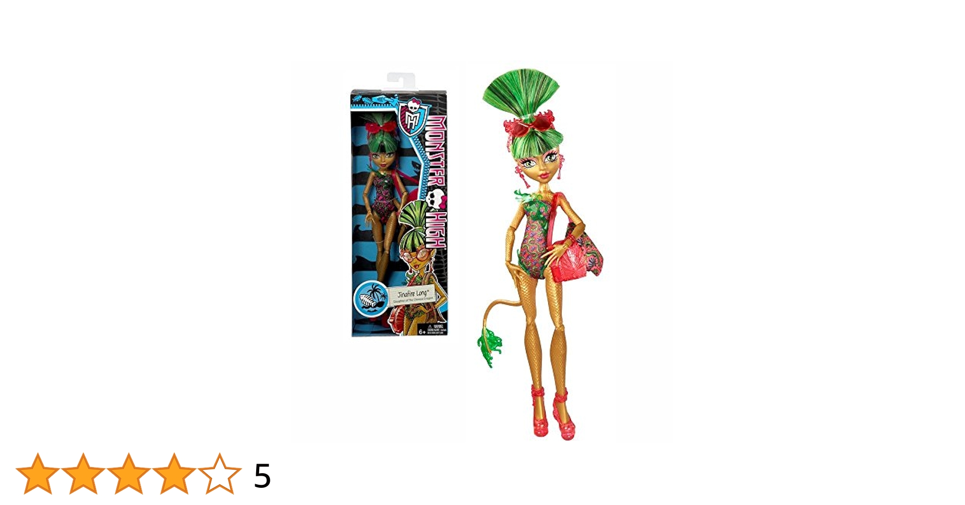 MONSTER HIGH Swim Jinafire Long Doll & Accessoires: Amazon