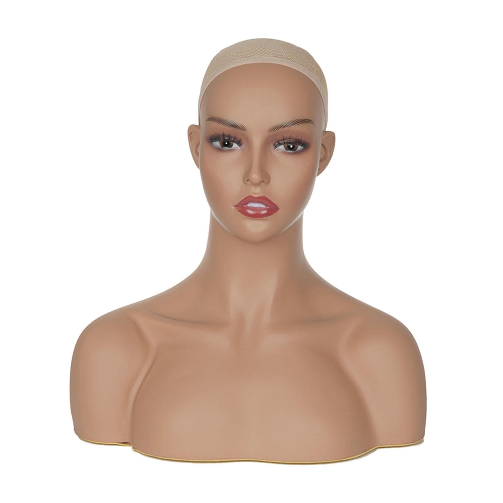 SECRET DESIRE Female Mannequin Head with Shoulder Wig Holder for Wig Necklace Hat Earrings|Makeup Box For Storage|Make Up, Cosmetic, Skincare Organiser For Women|-image-21