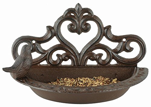 Esschert Design Br25 Series Bird Bath In Giftbox, Antique Brown #TOP13