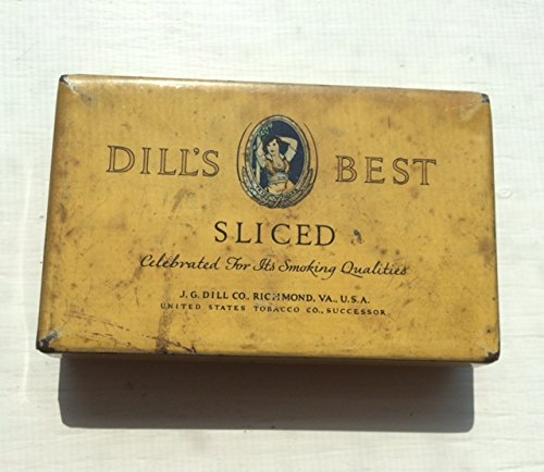 Amazon.com: Vintage Tabacco Tin: Dill's Best Sliced : Everything Else