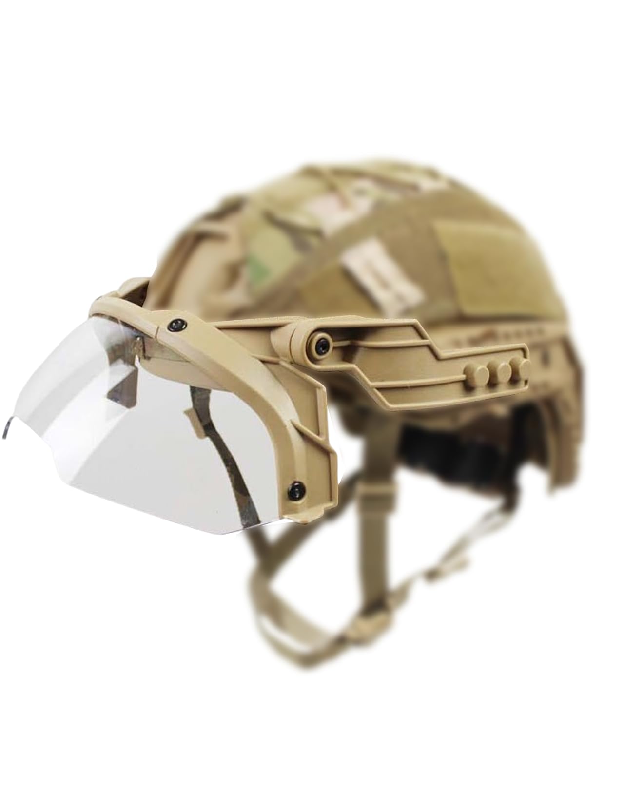 Visière Casque Airsoft MICH/Fast PC Transparente Jaune