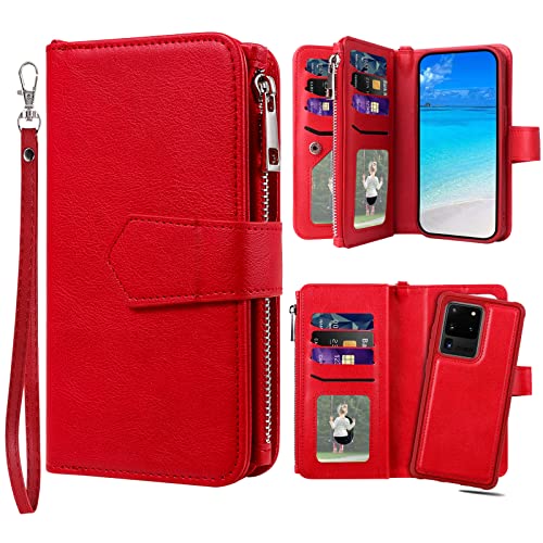 Portefeuille Galaxy S20 Ultra 2 en 1 amovible pour ne plus perdre vos cartes