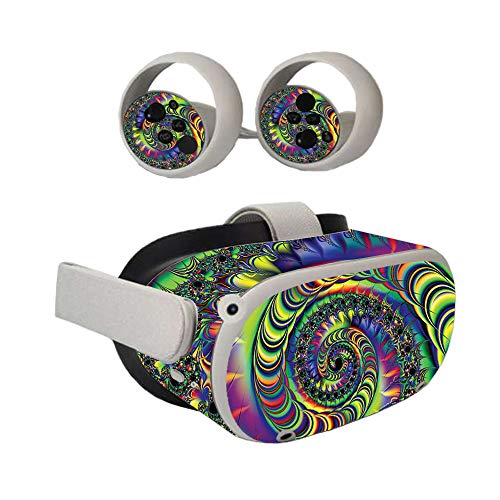 MIGHTY SKINS Skin Oculus Quest 2Ή - _ | ی ϋv j[Nȃrj[fJ[bvJo[ | ȒPɓ\tAOAX^CύX | AJ (OCQU2-_)