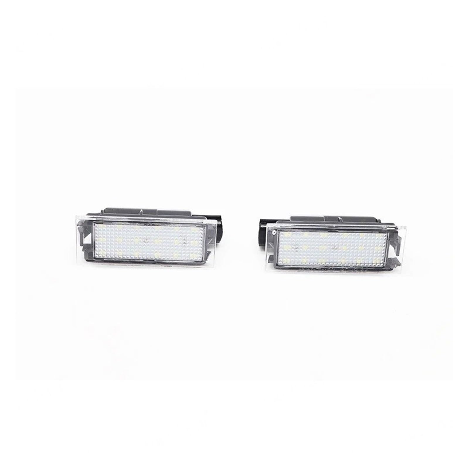 per Clio per Twingo per Megane per Laguna per Vel per Satis Lampadine LED Senza errori Canbus per Targa Auto e luci Posteriori 1 pz Colore Bianco