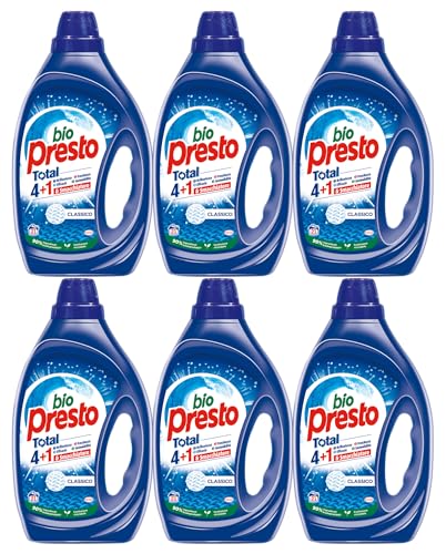 Per Bio Presto non esiste sporco impossibile: grazie alla sua formula elimina efficacemente tutti i tipi di macchie, anche le più ostinate e temute tra cui: macchie colorate, macchie grasse, macchie proteiche.