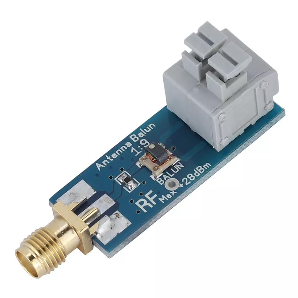 Femei 6-160MHz HF Balun 28dBm Tiny 1:9 Ratio Balun DIY RTL-SDR with SMA Female Connector
