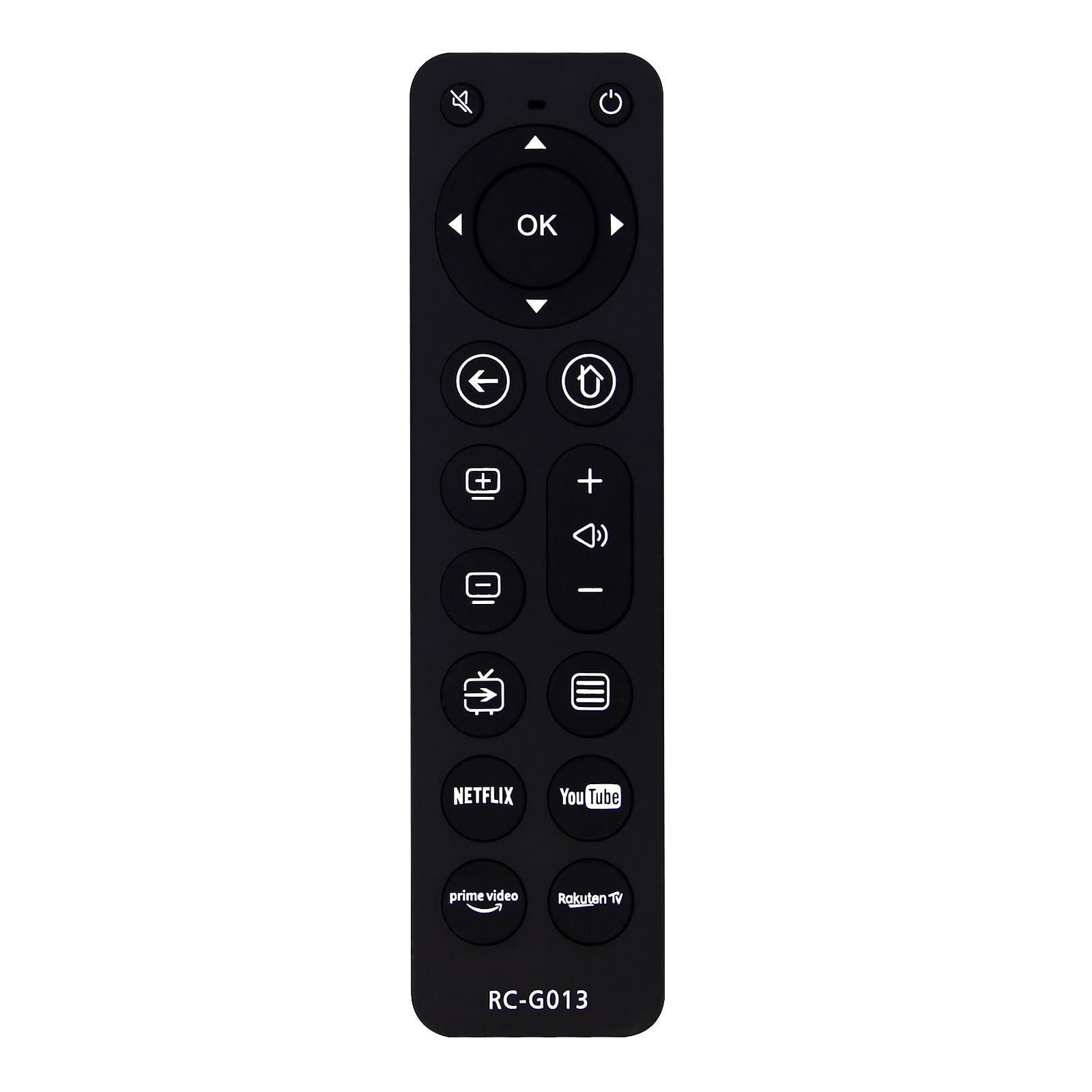 Universal TV Remote for All TV Universal Replacement Learning Remote Control with Free Setup App - Easy Learning Feature and 4 Shortcut App Keys
