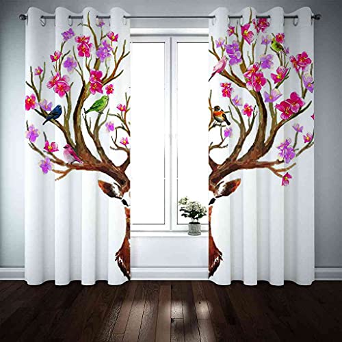 Rideaux occultants 100% polyester isolé thermique phonique 3D - 4