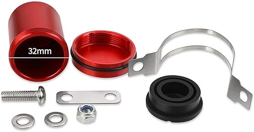 Miniatura 3 de DOLOX Vaso de aceite para Yamaha XTZ125 XTZ 125 2014 2015 2016 2017 2018 2019 2020 Depósito de líquido de frenos de motocicleta Depósito de líquido