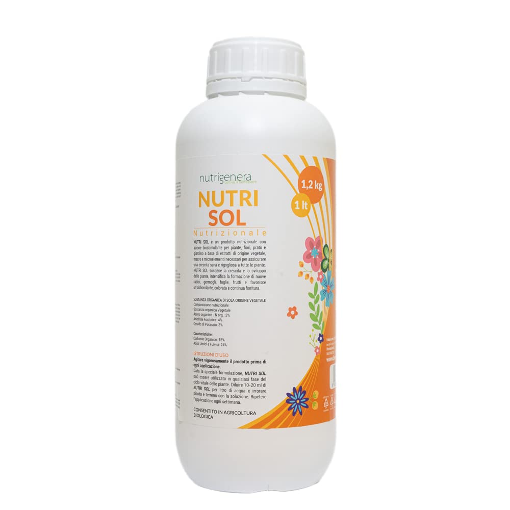 Nutri Sol - Nutritional biostimulant with fulvic and humic acids - 1L