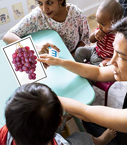 Key Education 160-Piece Early Learning Word Flash Cards For Toddlers, Toddler Speech Therapy Flash Cards, Photographic Vocabulary Flash Cards For Preschool & Kindergarten Special Learners #TOP6