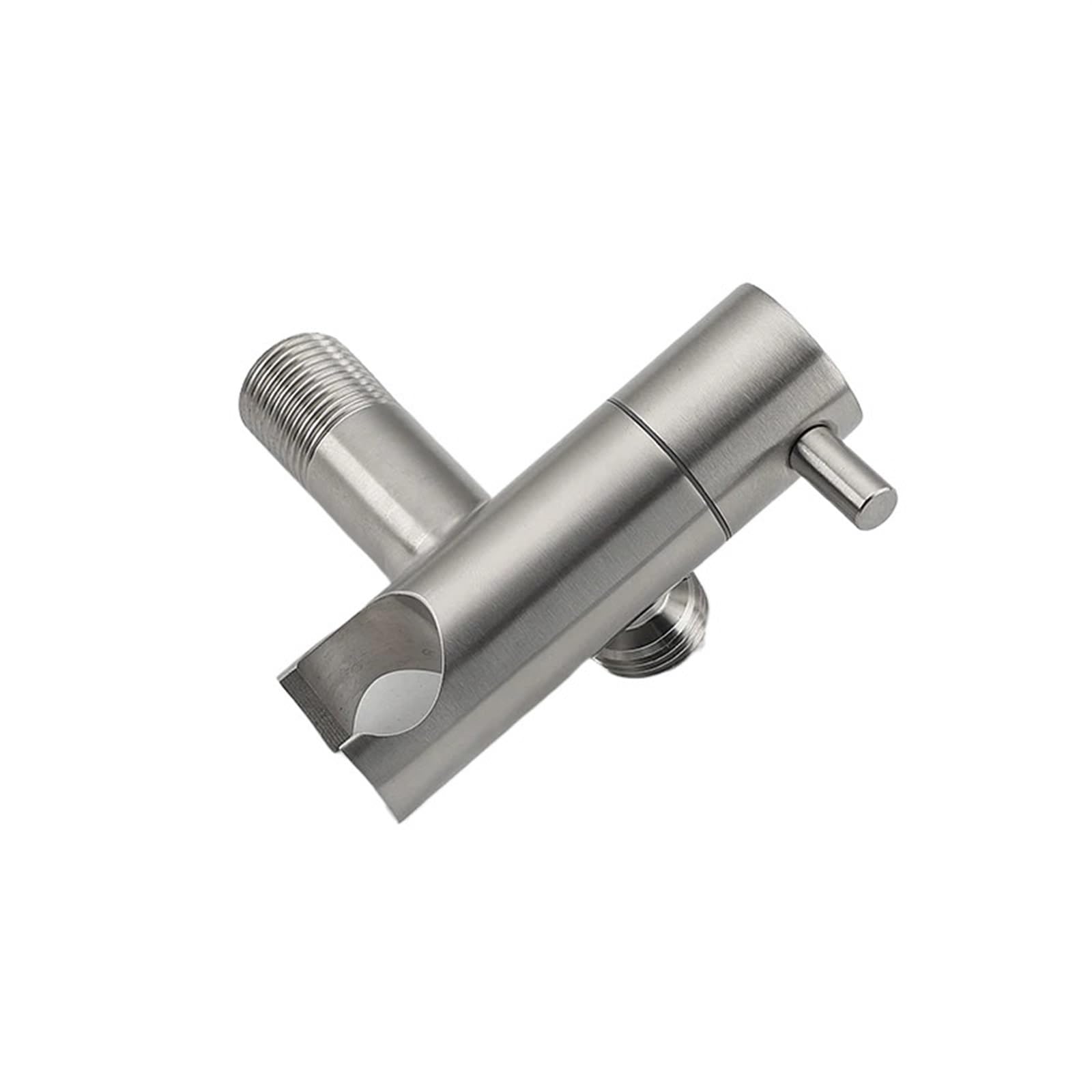 Accesorios de baño con válvula de ángulo de 1/2 pulgada de acero para tuberías de agua