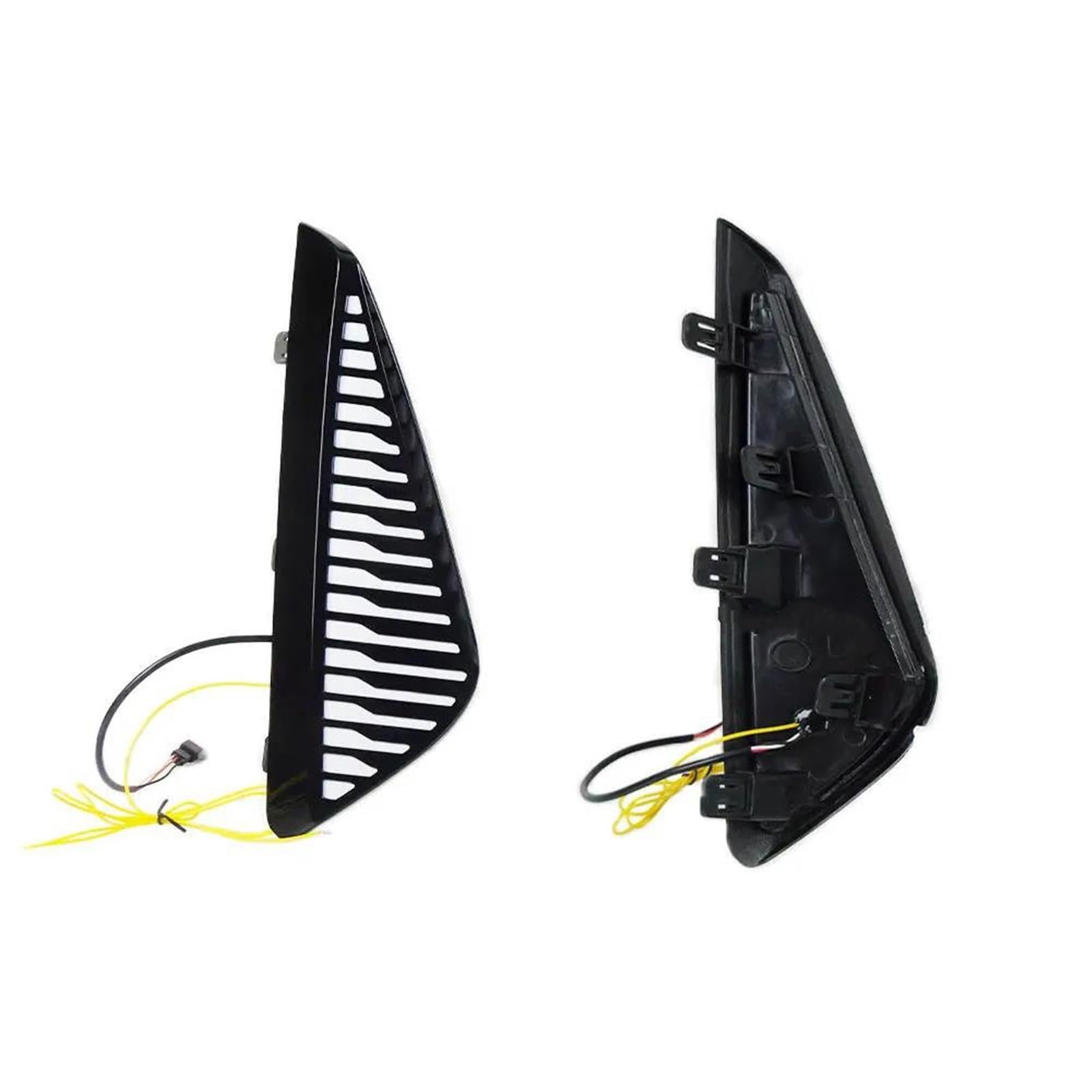 Intermitentes Automóviles Coche LED DRL para Nissan para Sentra para sylphy 2023 luces circulación diurna cubierta luz antiniebla con señal giro amarilla(White Yellow Blue)