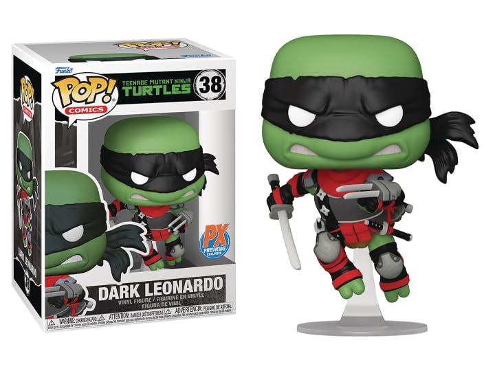 FUNKO - 【新品未開封】ファンコ　ポップ　タートルズ　ダーク　レオナルド Amazon.com: Pop! Comics: Teenage Mutant Ninja Turtles - Dark
