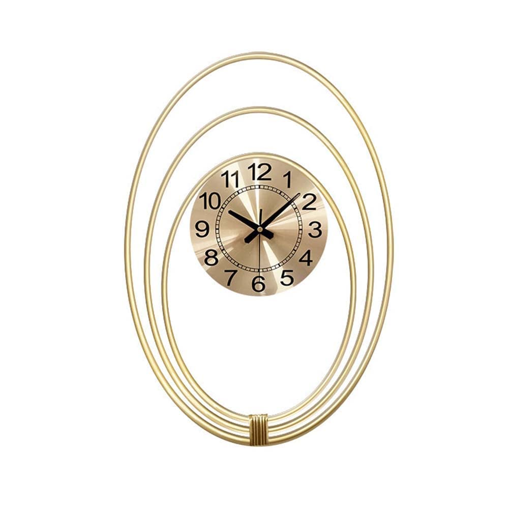 XJBTBA Reloj de pared artístico, reloj de pared grande, relojes de pared, relojes silenciosos de mediados de siglo, relojes de pared artísticos con pilas, relojes de cuarzo de color pop, decoración de
