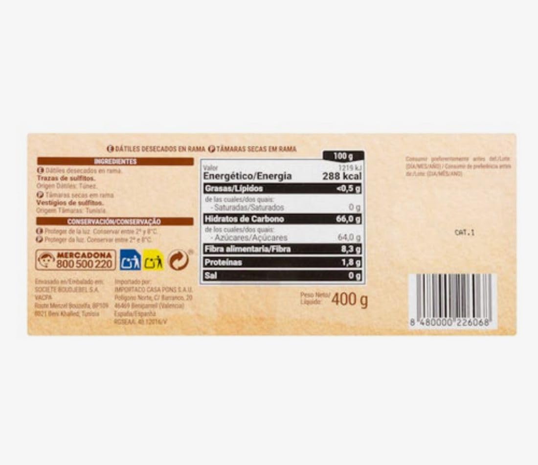 Datteln am Zweig Hacendado 4er-Pack