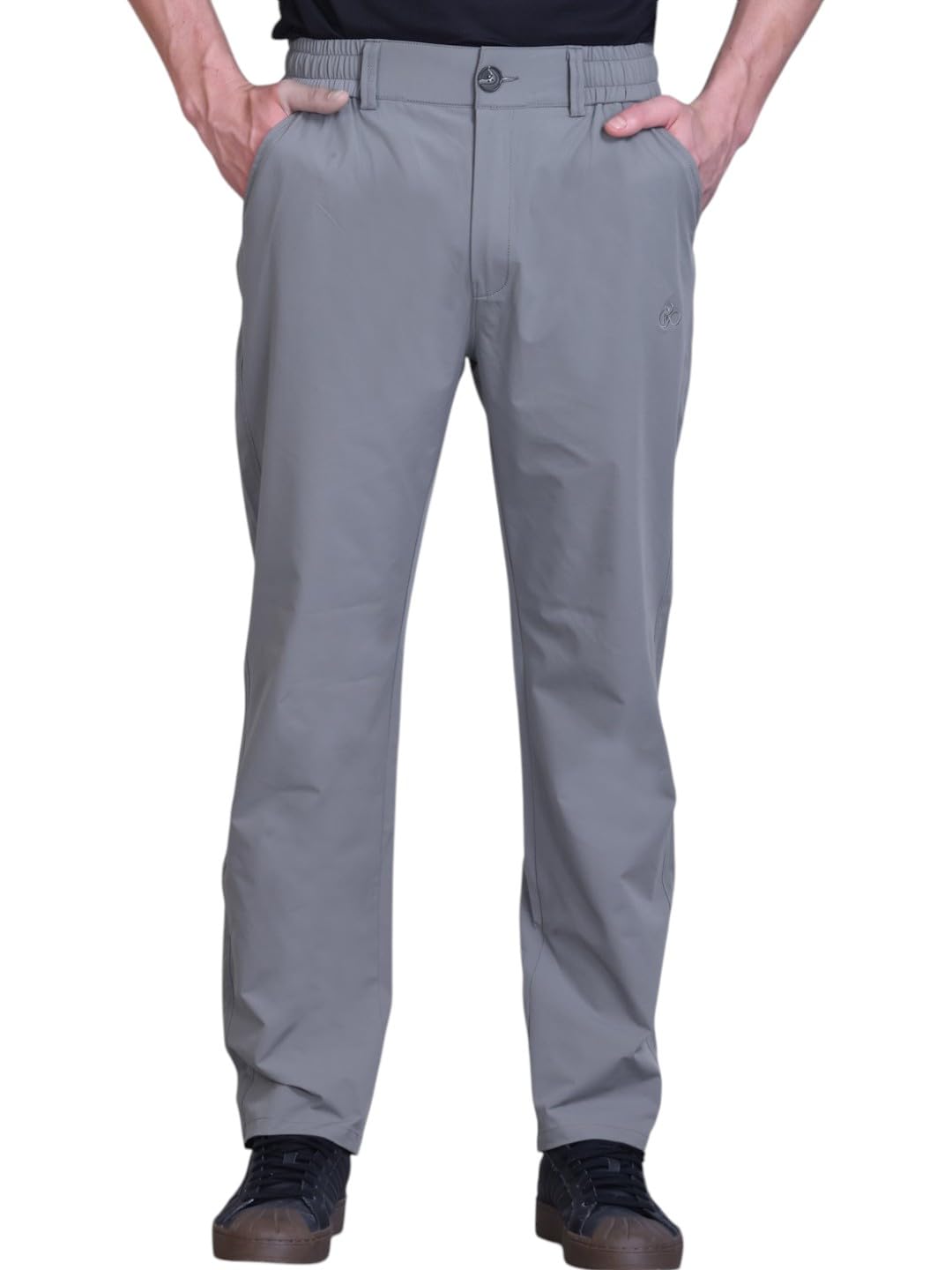 rare times Men's Stretchable Chino Trouser | Regular Fit Casual & Formal Pant for Men | Elastic Waist Comfort Fit | Office Wear, Travel & Everyday Use-picture-13