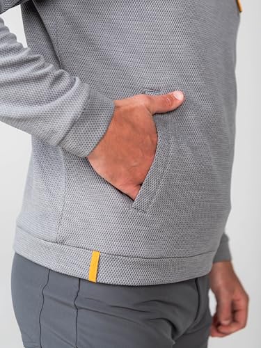 Sweat à capuche Homme Stuburt Ancash idéal pour jouer au golf par temps frais