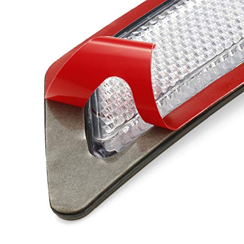 Image of 2pcs for BMW F10 5 Series 2011-2014 Front Side Marke Fender Bumper Reflector (White)