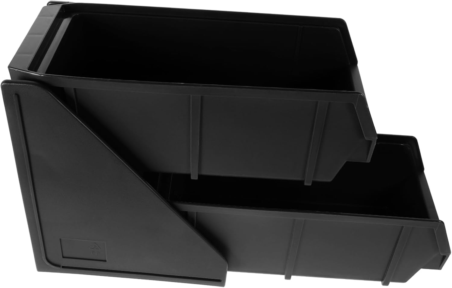 Garneck Plastic Coffee Station Organizer with Compartments for Sugar Straws and Utensils Lightweight Countertop Coffee Bar Accessory for Home and Office