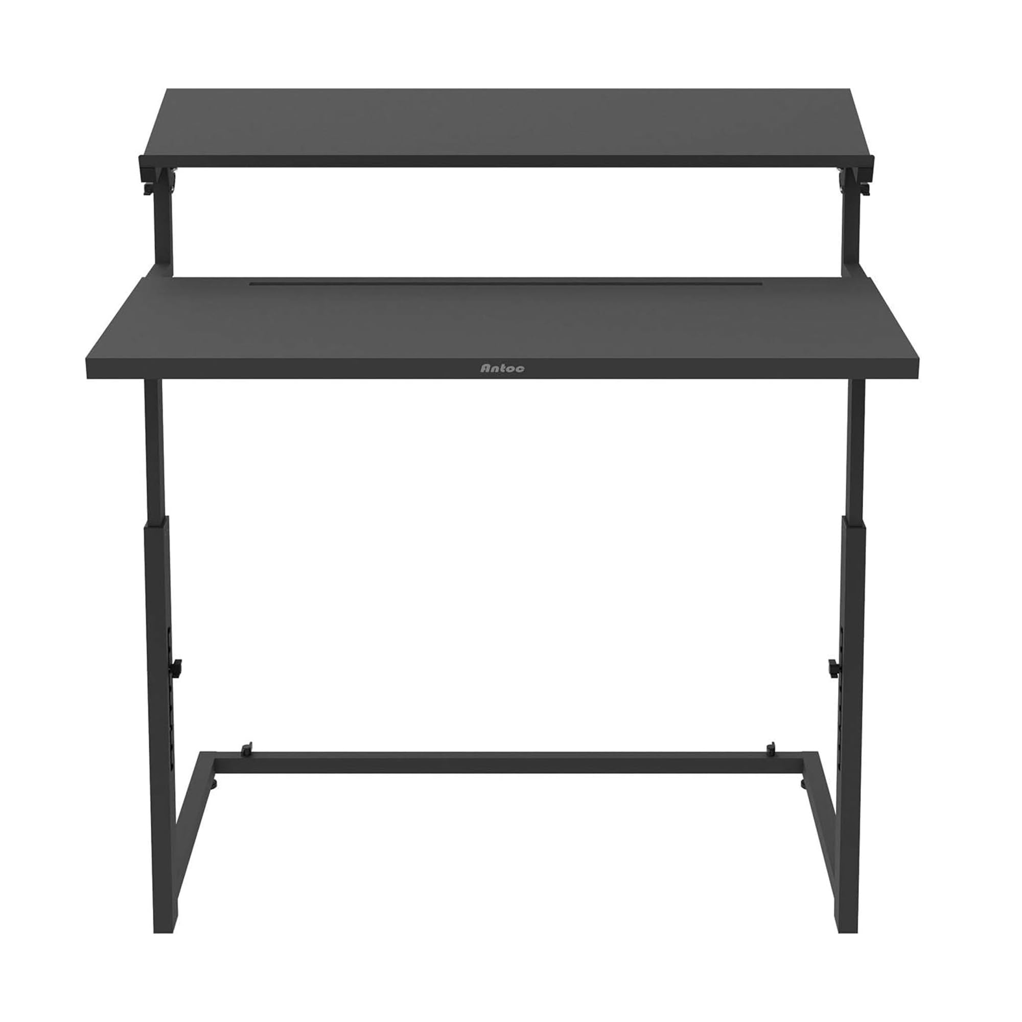 Antoc DJ-Stand DJS-44 - Black - DJ Pult/Tisch mit extra breiter Laptopablage