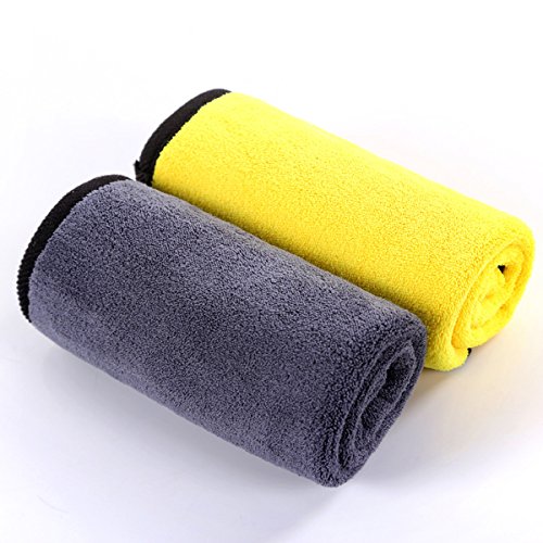 Softbatfy SFCT001 Ultrasoft, Large, Thick And Quick Drying Car Microfiber Cleaning Towel 800Gsm Polishing Waxing Auto Detailing Towel Cloth thumb #1
