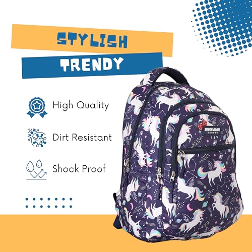 Image of Hyper Adam 35 Ltr School Bags for Boys and Girls Genuine Backpack For Coaching Tuition Waterproof